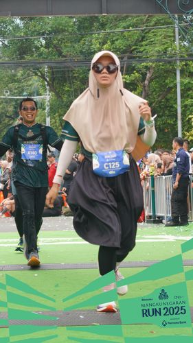 Race photo from Mangkunegaran Run 2025
