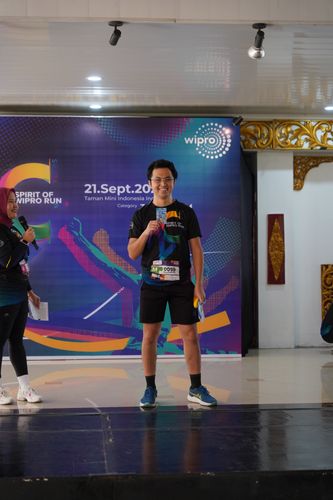 Race photo from WIPRO RUN 2025 - Vitalis Unza 20th Anniversary