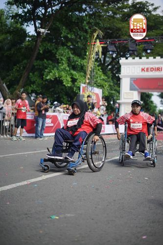 Race photo from Kediri Half Marathon 2025