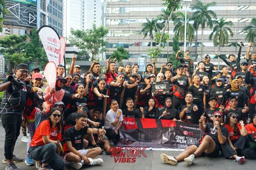 Race photo from ONE RUN 10K VIBES JAKARTA 