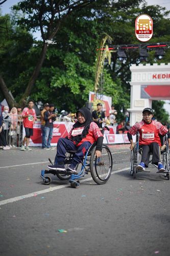 Race photo from Kediri Half Marathon 2025