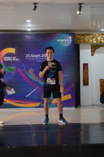 Race photo from WIPRO RUN 2025 - Vitalis Unza 20th Anniversary