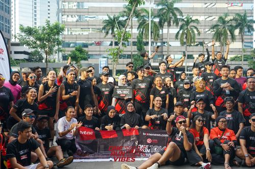 Race photo from ONE RUN 10K VIBES JAKARTA 