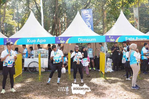 Race photo from Taman Budaya x BOGORUN 2025