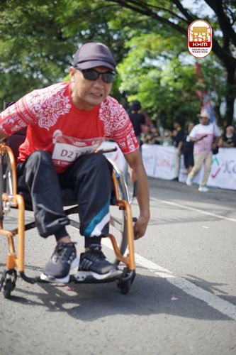 Race photo from Kediri Half Marathon 2025