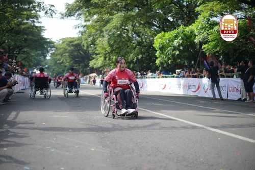 Race photo from Kediri Half Marathon 2025