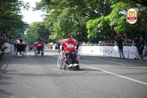 Race photo from Kediri Half Marathon 2025