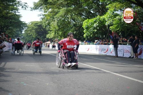 Race photo from Kediri Half Marathon 2025