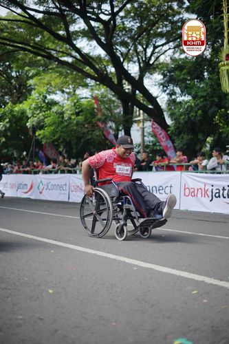 Race photo from Kediri Half Marathon 2025