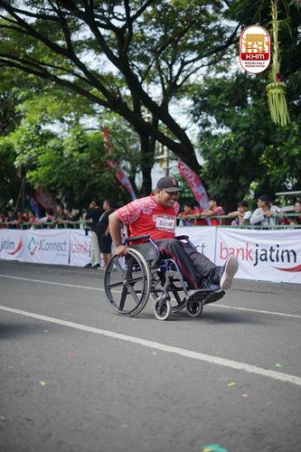 Race photo from Kediri Half Marathon 2025