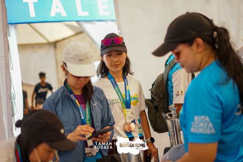Race photo from Taman Budaya x BOGORUN 2025