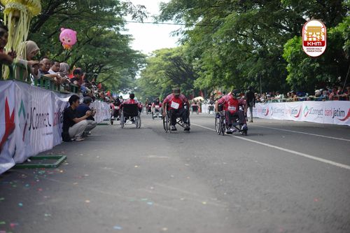 Race photo from Kediri Half Marathon 2025