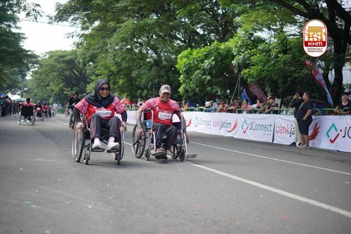 Race photo from Kediri Half Marathon 2025