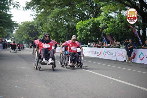 Race photo from Kediri Half Marathon 2025