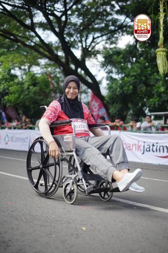 Race photo from Kediri Half Marathon 2025