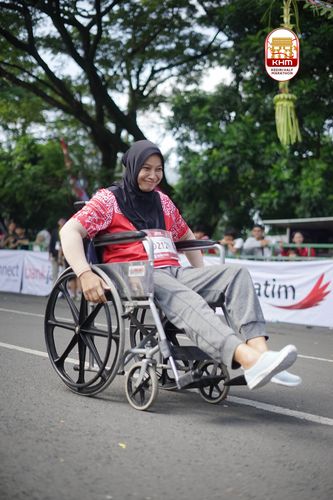 Race photo from Kediri Half Marathon 2025