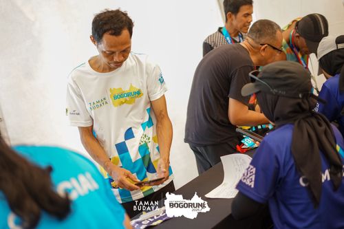 Race photo from Taman Budaya x BOGORUN 2025