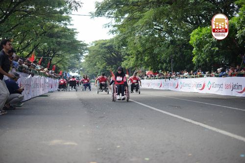 Race photo from Kediri Half Marathon 2025