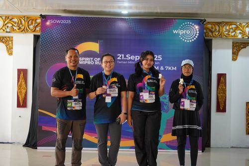 Race photo from WIPRO RUN 2025 - Vitalis Unza 20th Anniversary