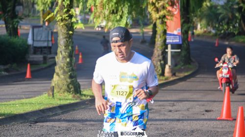 Race photo from Taman Budaya x BOGORUN 2025