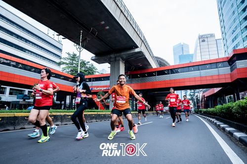 Race photo from ONE RUN 10K 2025