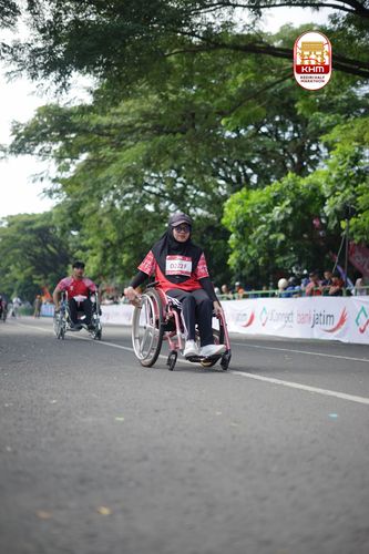 Race photo from Kediri Half Marathon 2025