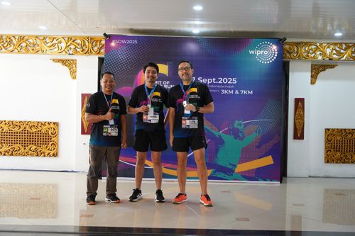 Race photo from WIPRO RUN 2025 - Vitalis Unza 20th Anniversary