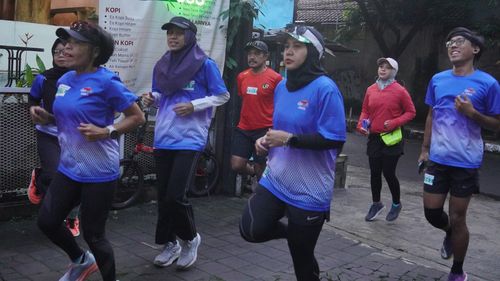 Race photo from KBP City Run 2024 Vibes