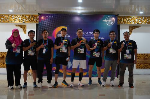 Race photo from WIPRO RUN 2025 - Vitalis Unza 20th Anniversary