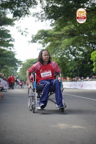 Race photo from Kediri Half Marathon 2025
