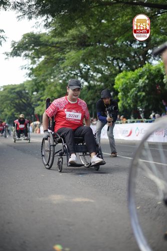 Race photo from Kediri Half Marathon 2025