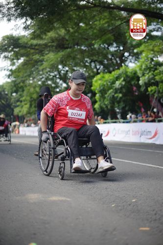 Race photo from Kediri Half Marathon 2025