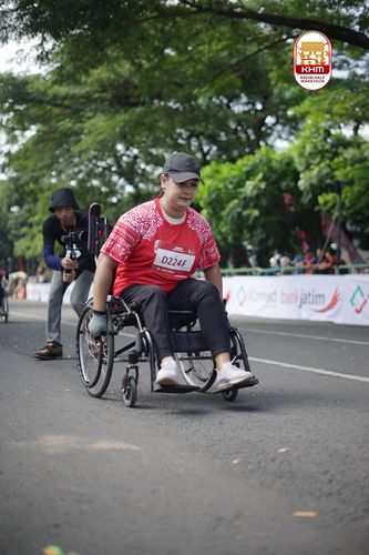 Race photo from Kediri Half Marathon 2025