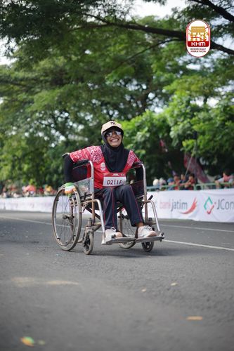 Race photo from Kediri Half Marathon 2025