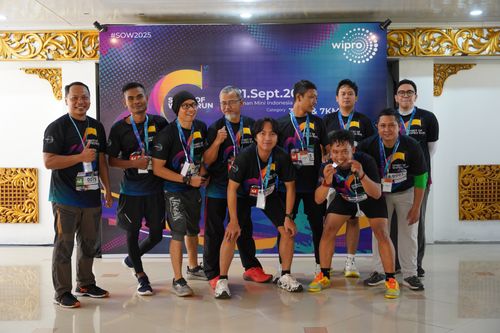Race photo from WIPRO RUN 2025 - Vitalis Unza 20th Anniversary