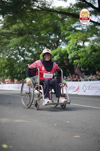 Race photo from Kediri Half Marathon 2025