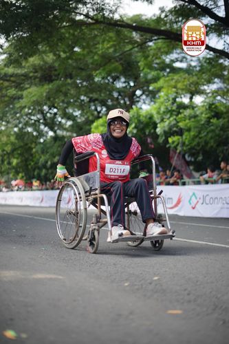 Race photo from Kediri Half Marathon 2025