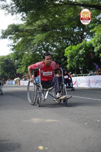 Race photo from Kediri Half Marathon 2025