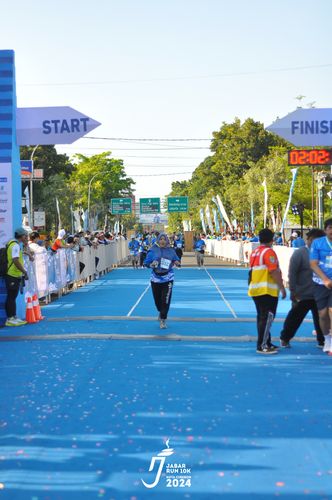 Race photo from Jabar Run 10K 2024