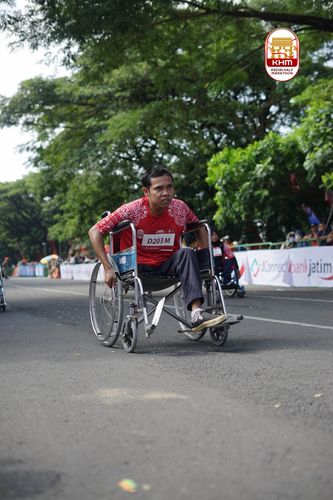 Race photo from Kediri Half Marathon 2025
