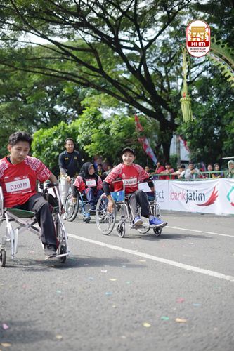 Race photo from Kediri Half Marathon 2025