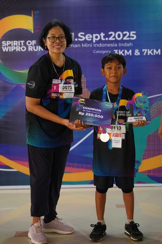 Race photo from WIPRO RUN 2025 - Vitalis Unza 20th Anniversary