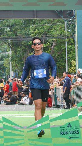 Race photo from Mangkunegaran Run 2025