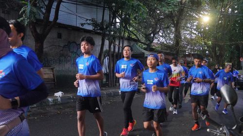 Race photo from KBP City Run 2024 Vibes