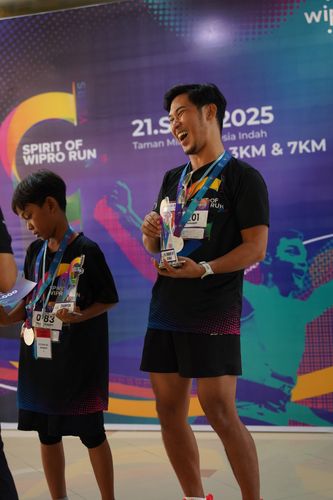 Race photo from WIPRO RUN 2025 - Vitalis Unza 20th Anniversary