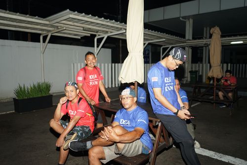 Race photo from Assurance Fun Run 2024