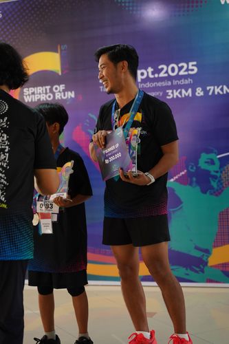 Race photo from WIPRO RUN 2025 - Vitalis Unza 20th Anniversary