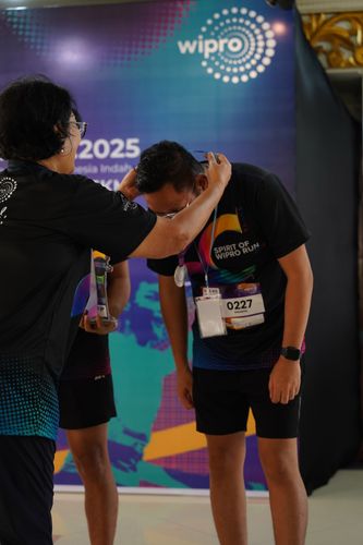 Race photo from WIPRO RUN 2025 - Vitalis Unza 20th Anniversary
