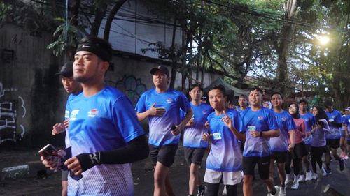 Race photo from KBP City Run 2024 Vibes