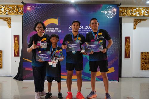 Race photo from WIPRO RUN 2025 - Vitalis Unza 20th Anniversary